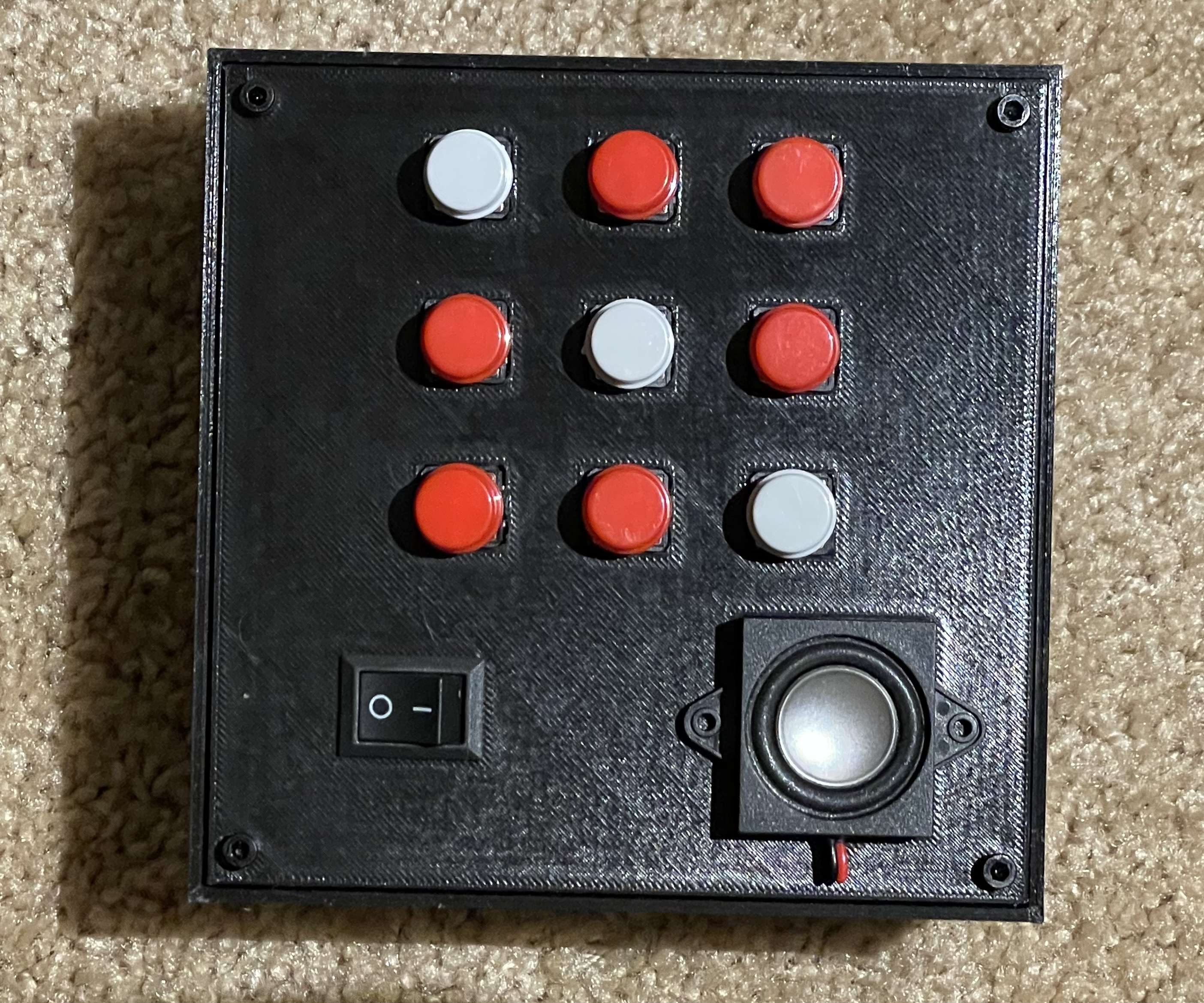 Sound Slammer 3D printed enclosure